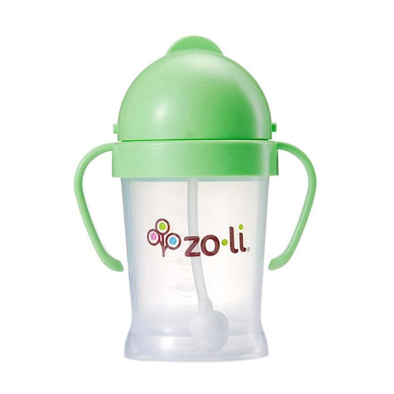 Zoli Bot Straw Sippy Cup - Green [6oz] - 1