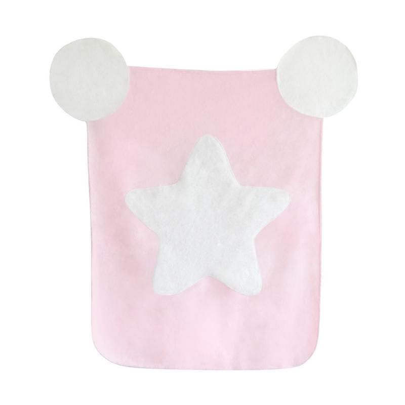 Dr. Bebe-Blanket Cotton Candy - Pink White Star - 1