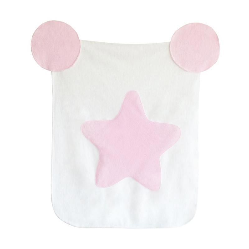 Dr. Bebe Blanket - Cotton Candy - White Pink Star - 1