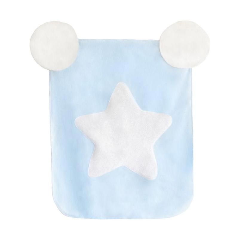 Dr. Bebe - Blanket Cotton Candy - Blue White Star - 1