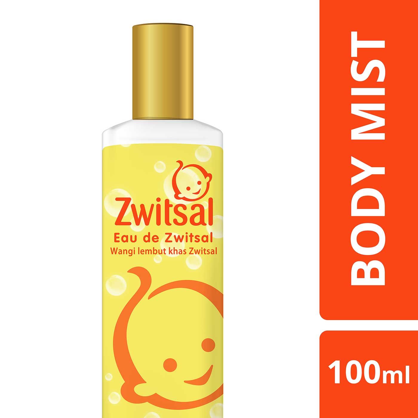 Free Zwitsal Eau De Toilette Body Mist 100ml - 1