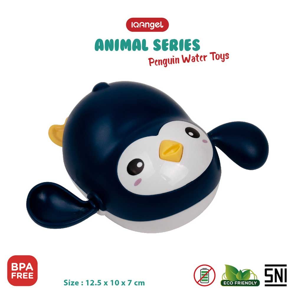 IQ Angel Pinguin Water Toys Dark Blue - Mainan Air - 1