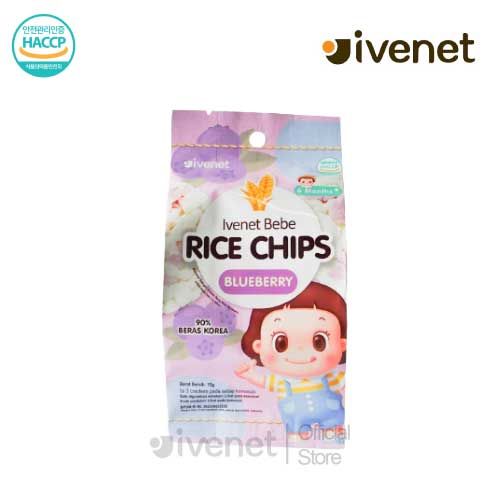 Ivenet Rice Chips - Blueberry - 1