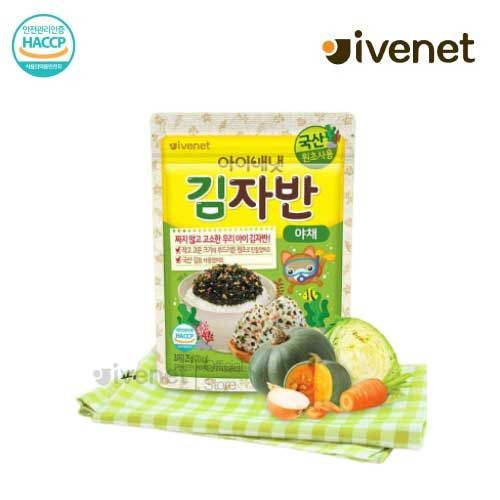 Ivenet Seasoned Seaweed Laver - Vegetable - 1
