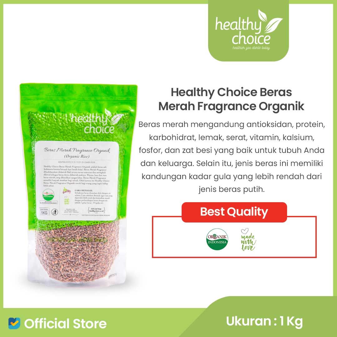 Healthy Choice Beras Merah Organik 1 kg - 1