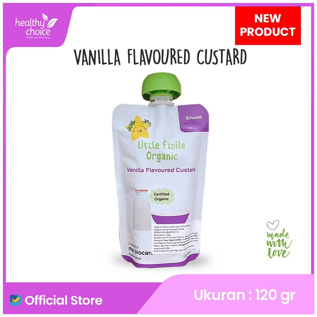 Little Etoile Organic Vanilla Flavoured Custard - 1