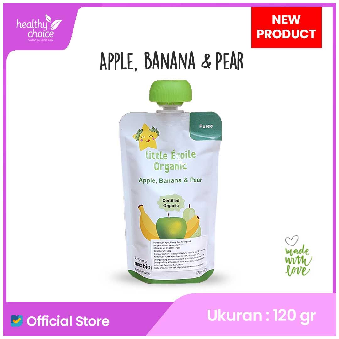 Little Etoile Organic Apple, Banana & Pear - 1