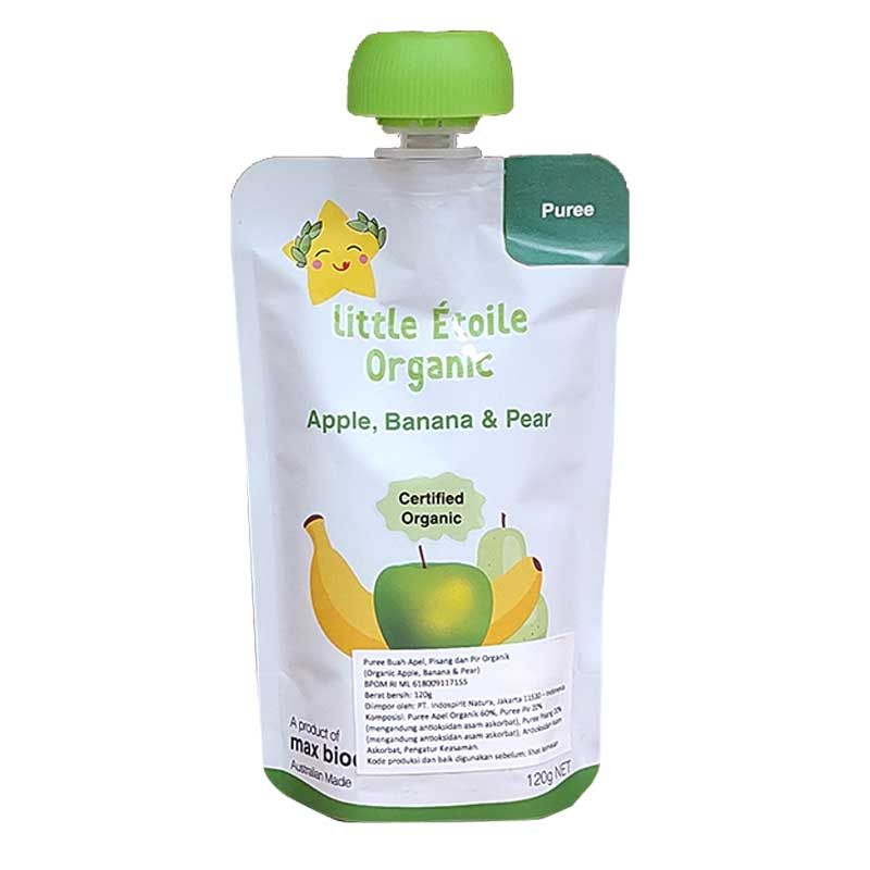 Little Etoile Organic Apple, Banana & Pear - 3