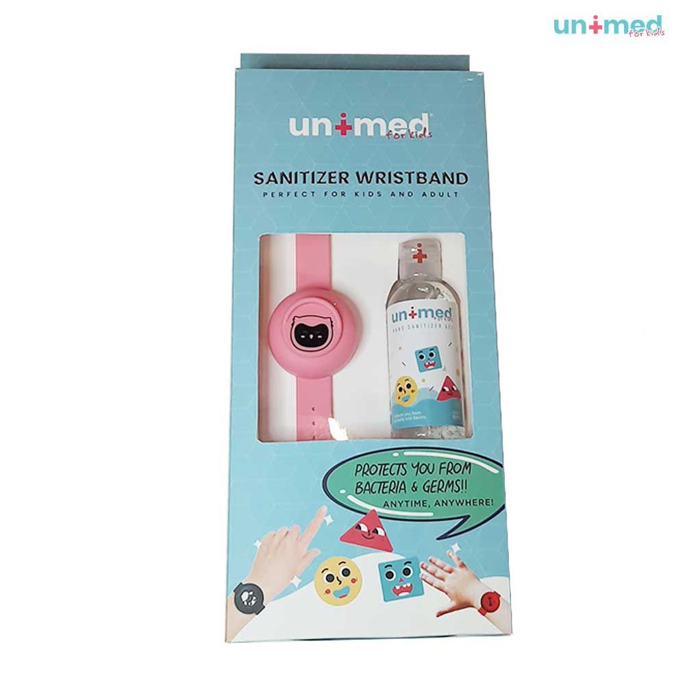 Unimed Kids Sanitizer Wristband Pink Owl - 2