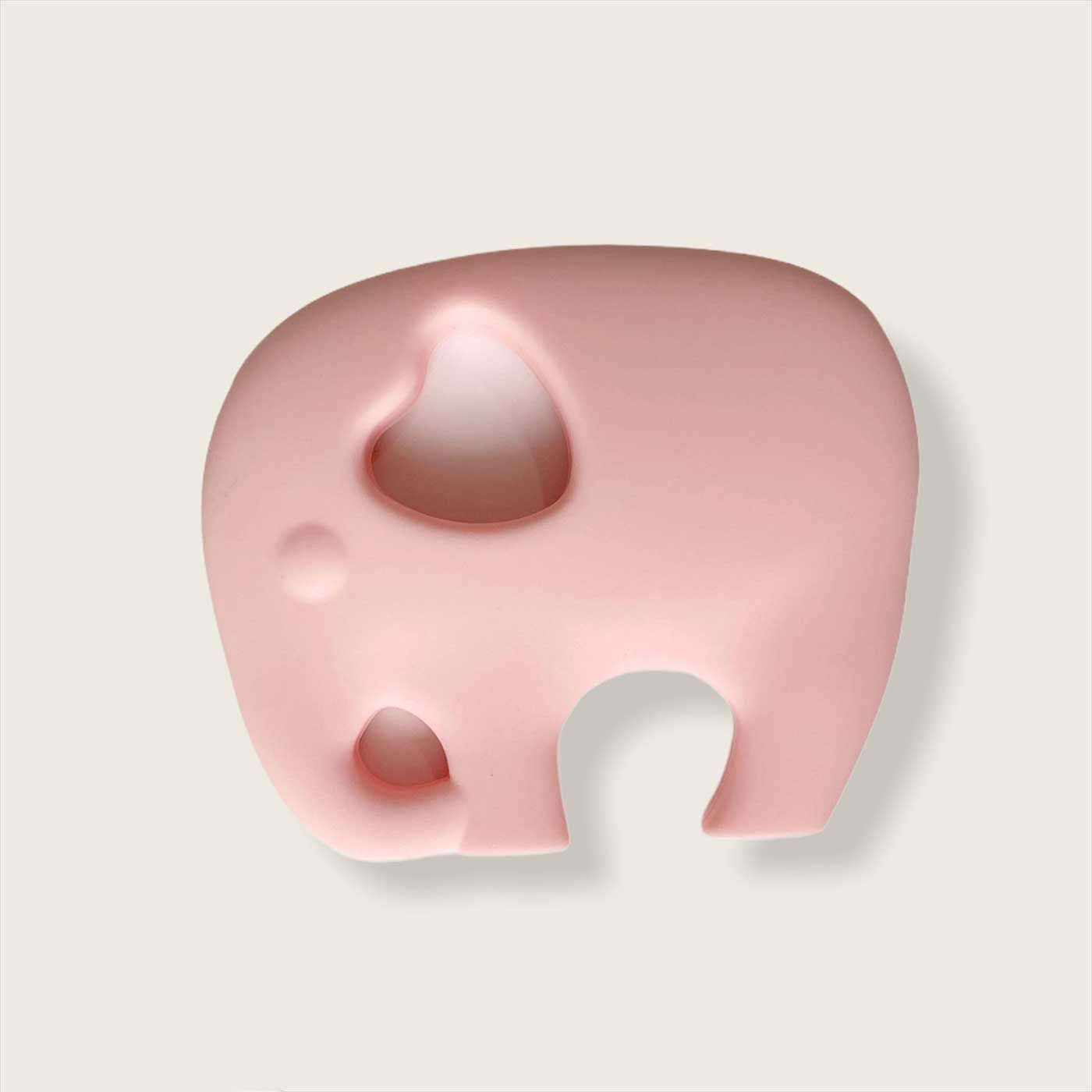 Brightchewelry - Elephant Teether - Pink - 1