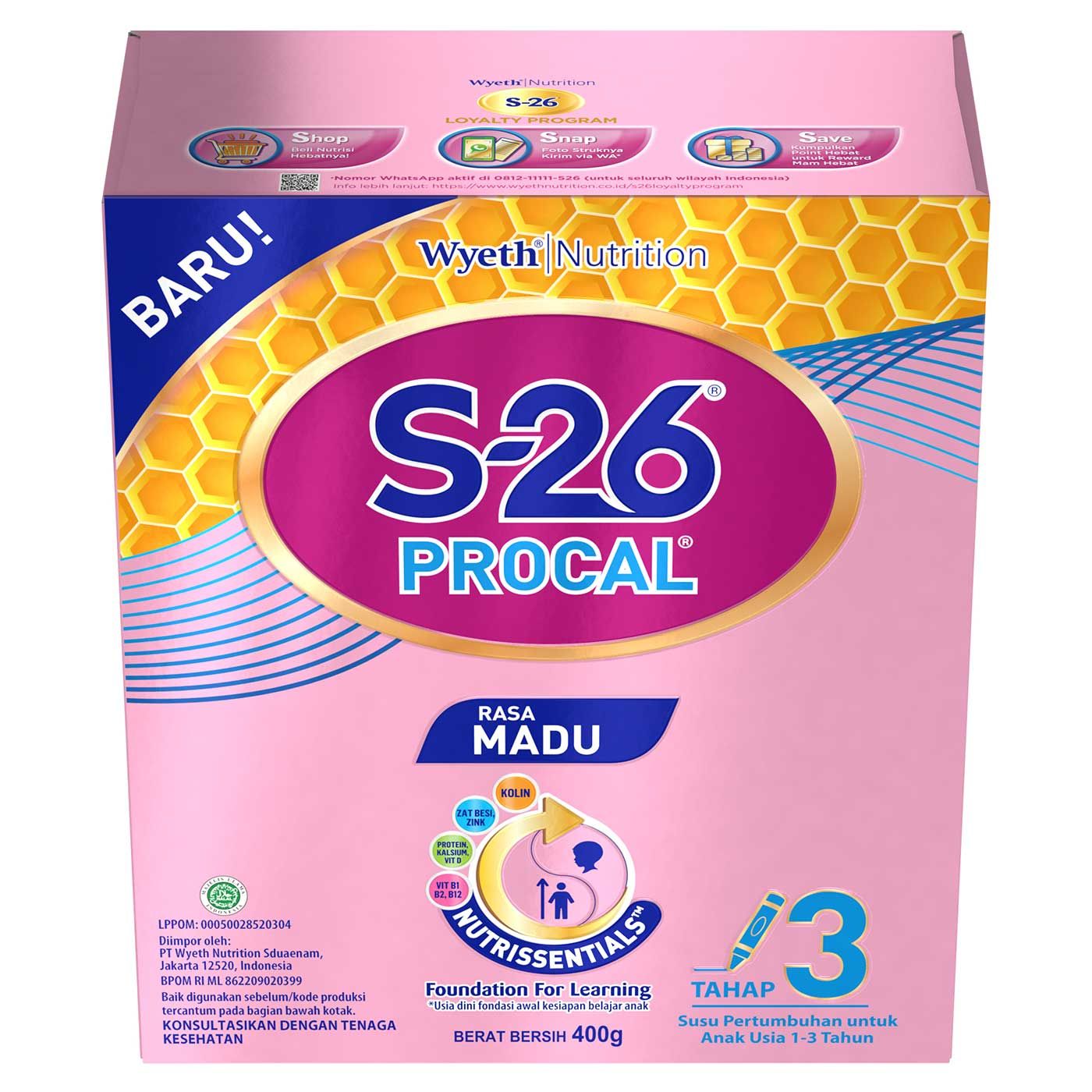 S-26 Procal Madu Pouch 400g - 6