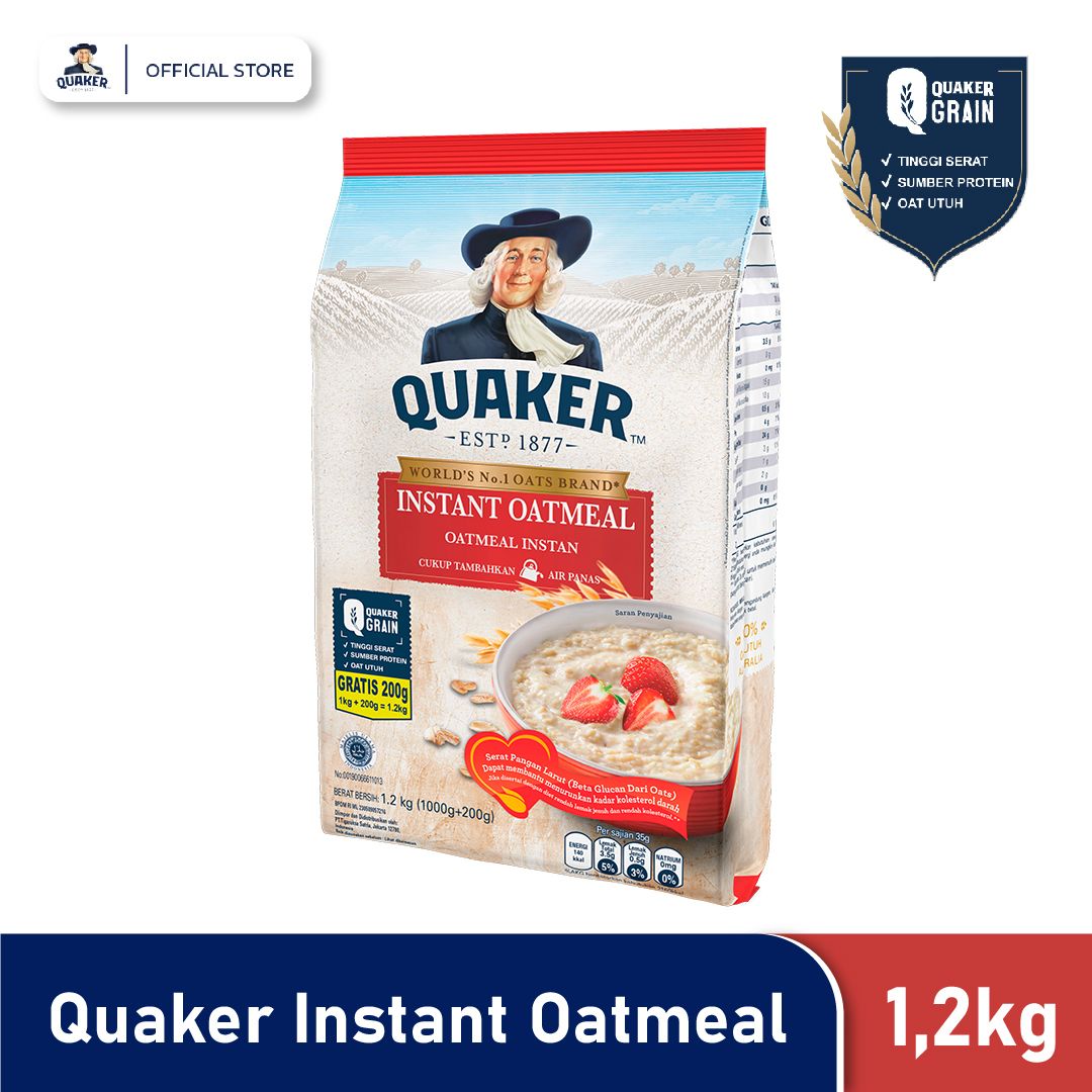 Quaker Instant Oatmeal 1.2 Kg - 3