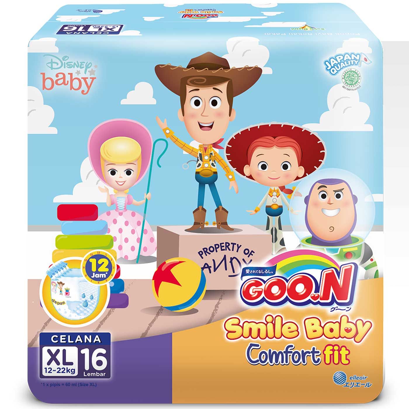 Goo.N Smile Baby Comfort Fit XL-16 . - 1