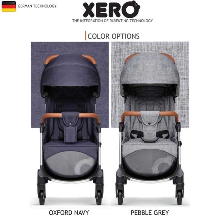 Xero Stroller Bayi - Pebble Grey - 1