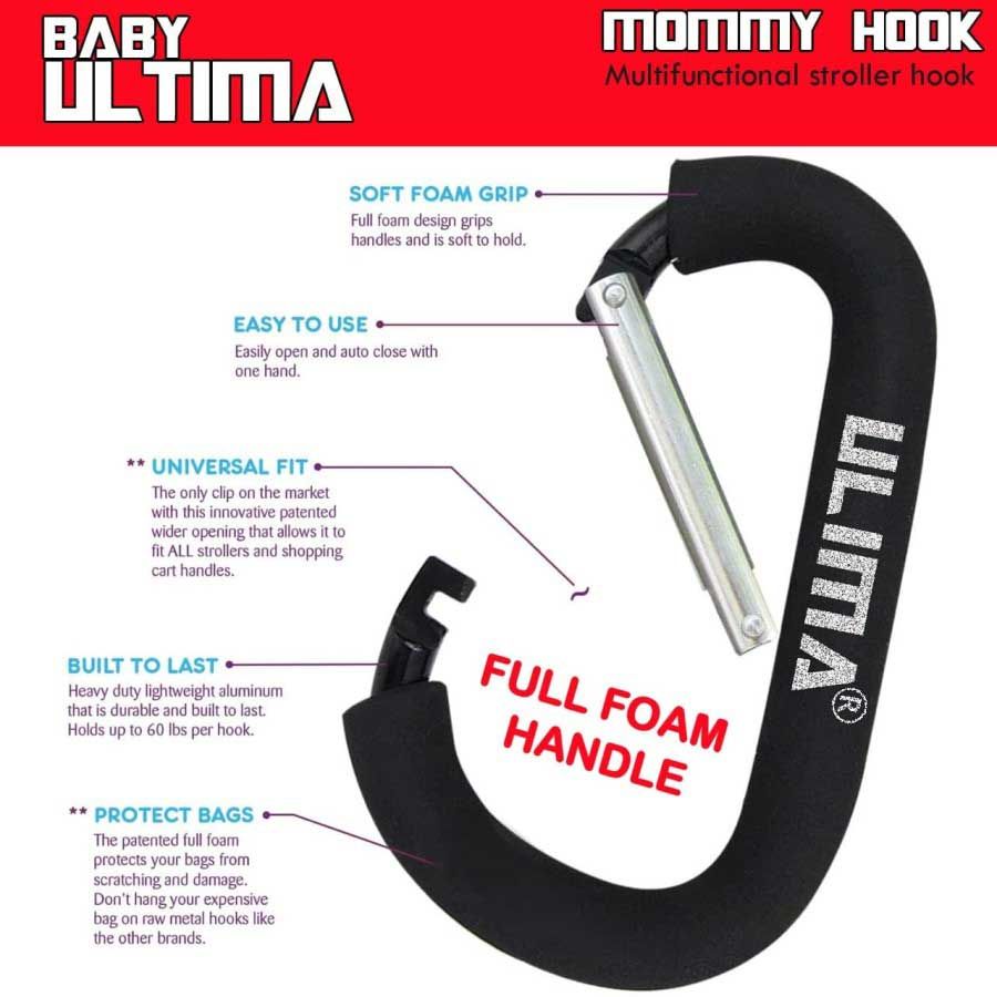 Ultima Mommy Stroller Hook - 1