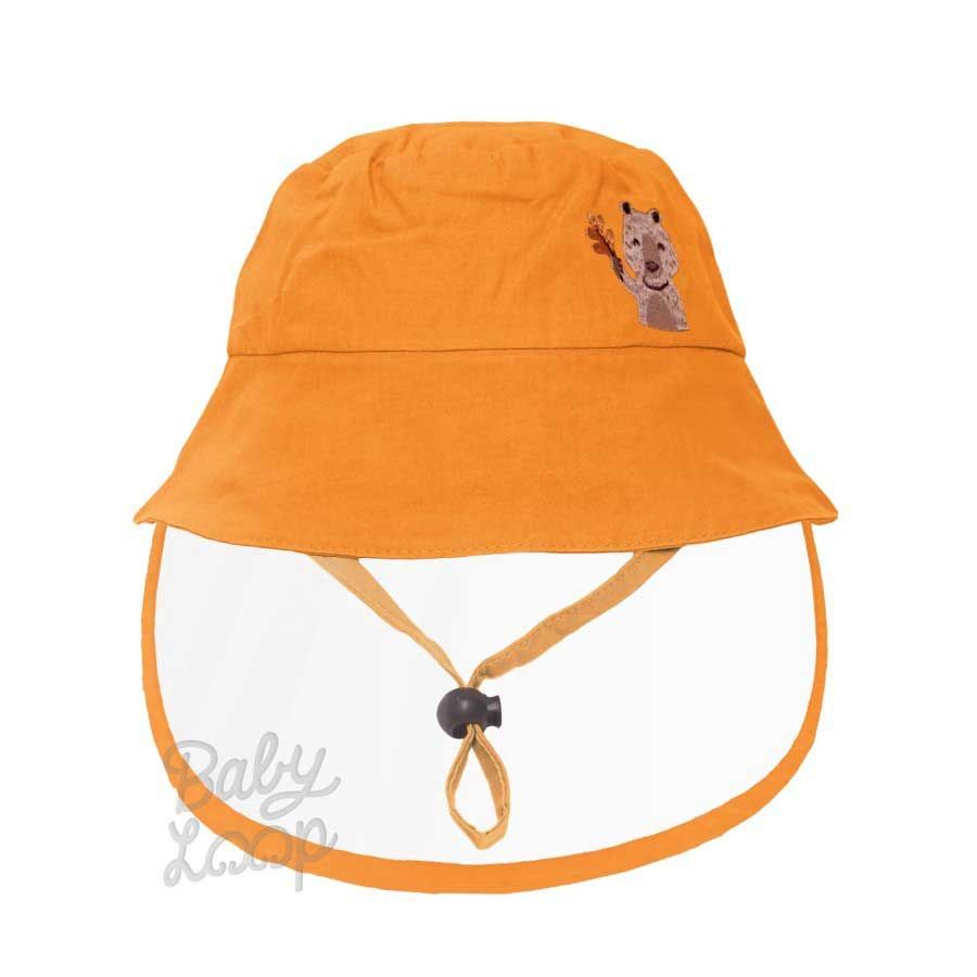 Baby Loop Bucket Hat Series + Shield - Orange Oak - 1