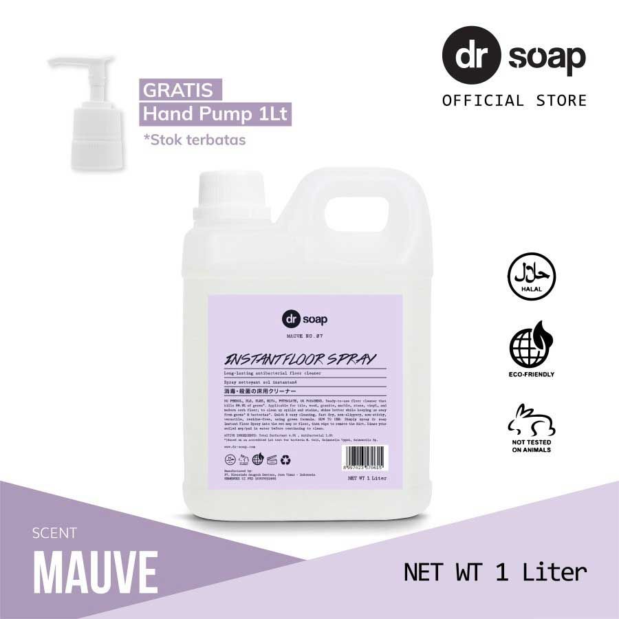 dr soap Instant Floor Spray 1L-Mauve - 1