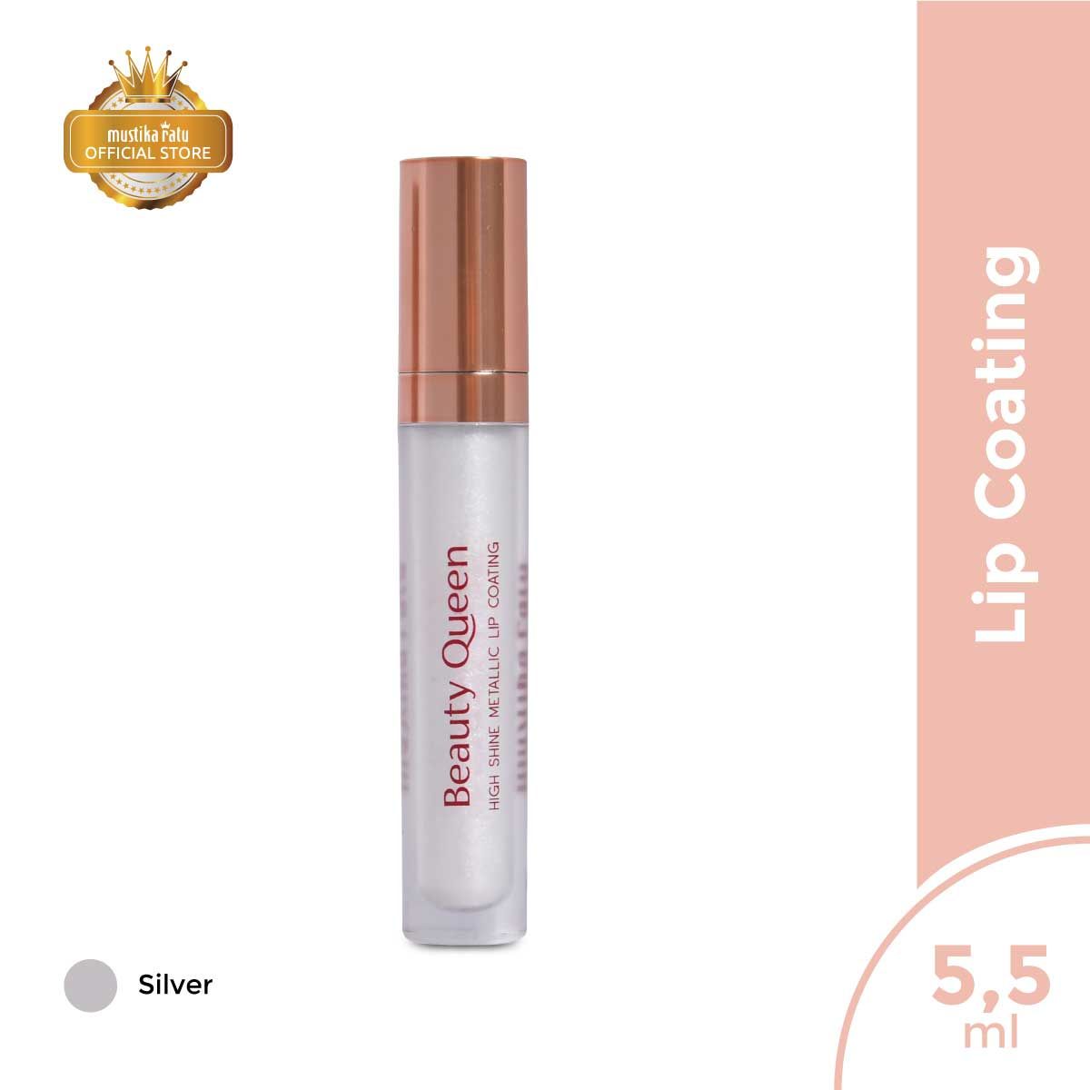 Mustika Ratu Bq High Shine Metalic Lip C.Silver 5.5ml - 1