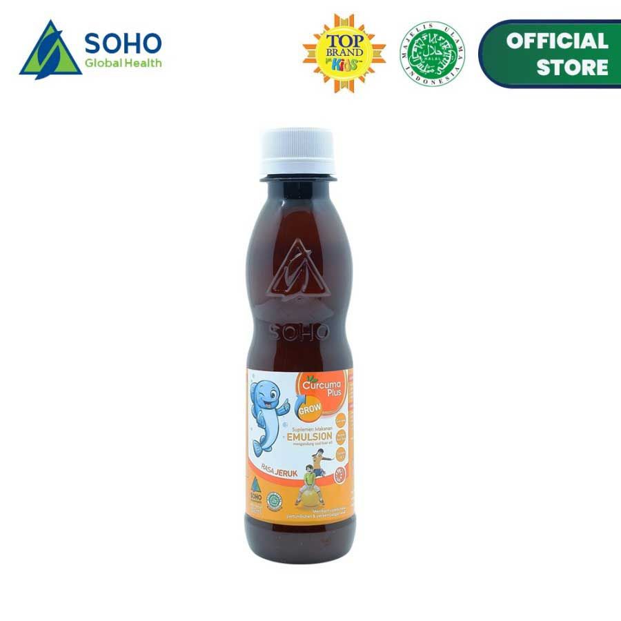 Curcuma Plus Grow Emulsion Syrup - Orange 200ml - 4
