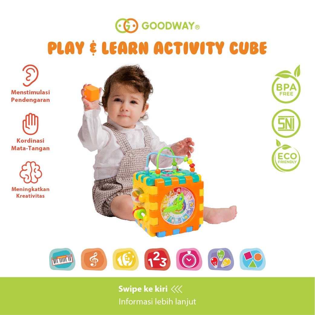 Play and deals learn activity cube