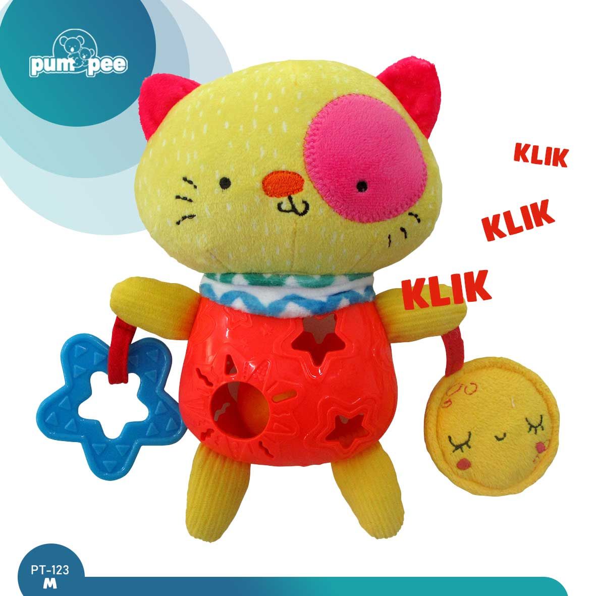 Pumpee Soft Plastic Toy - 'My Owl Wonderland' Cat | PT-123M - 1