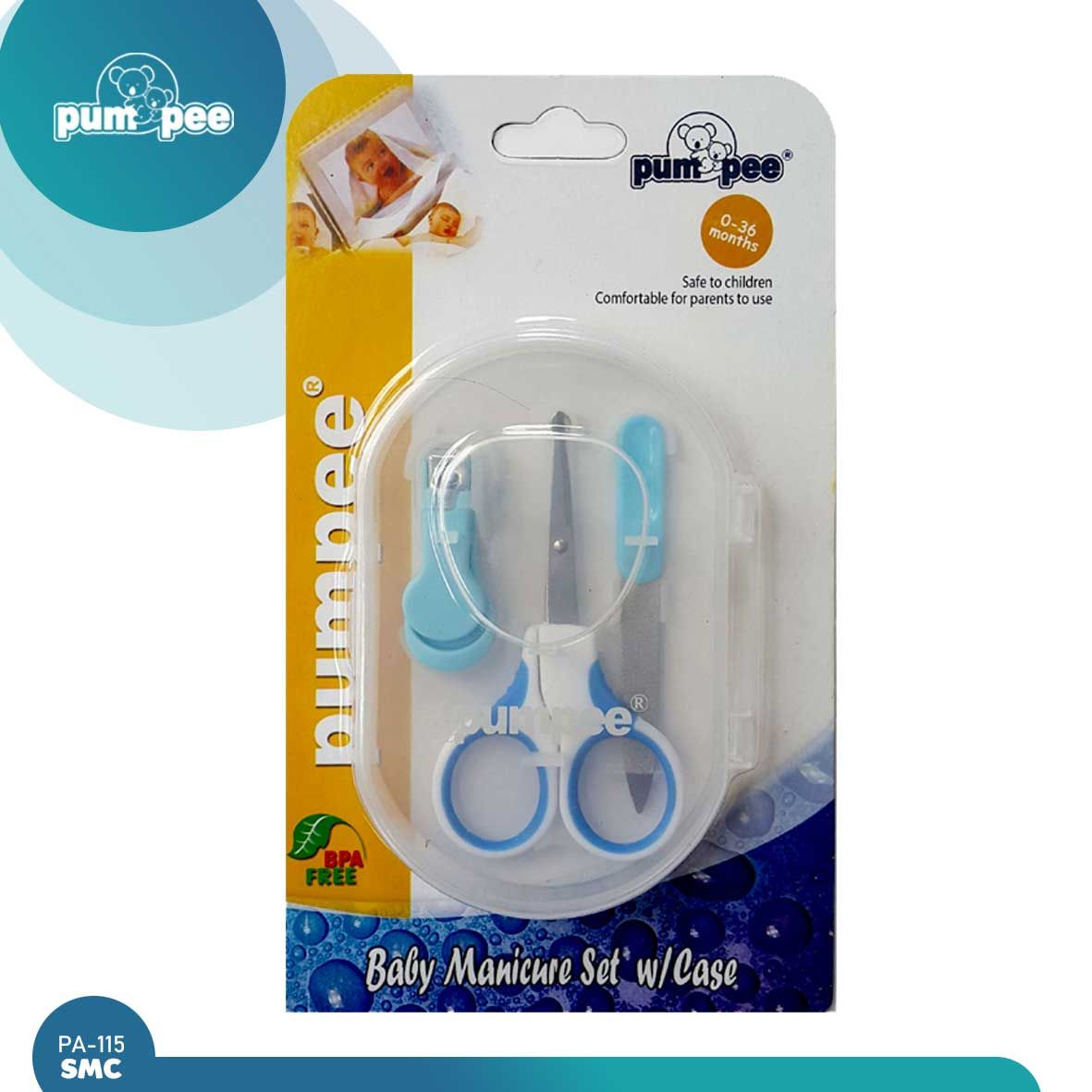 Pumpee Baby Manicure Set w/ Case | PA-115SMC - 1