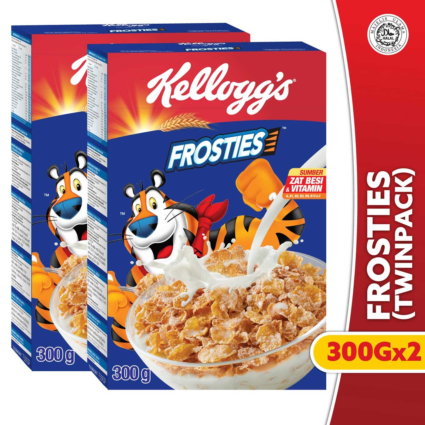 [SPECIAL BUNDLE] Kelloggs Frosties 300g x 2pcs - 1