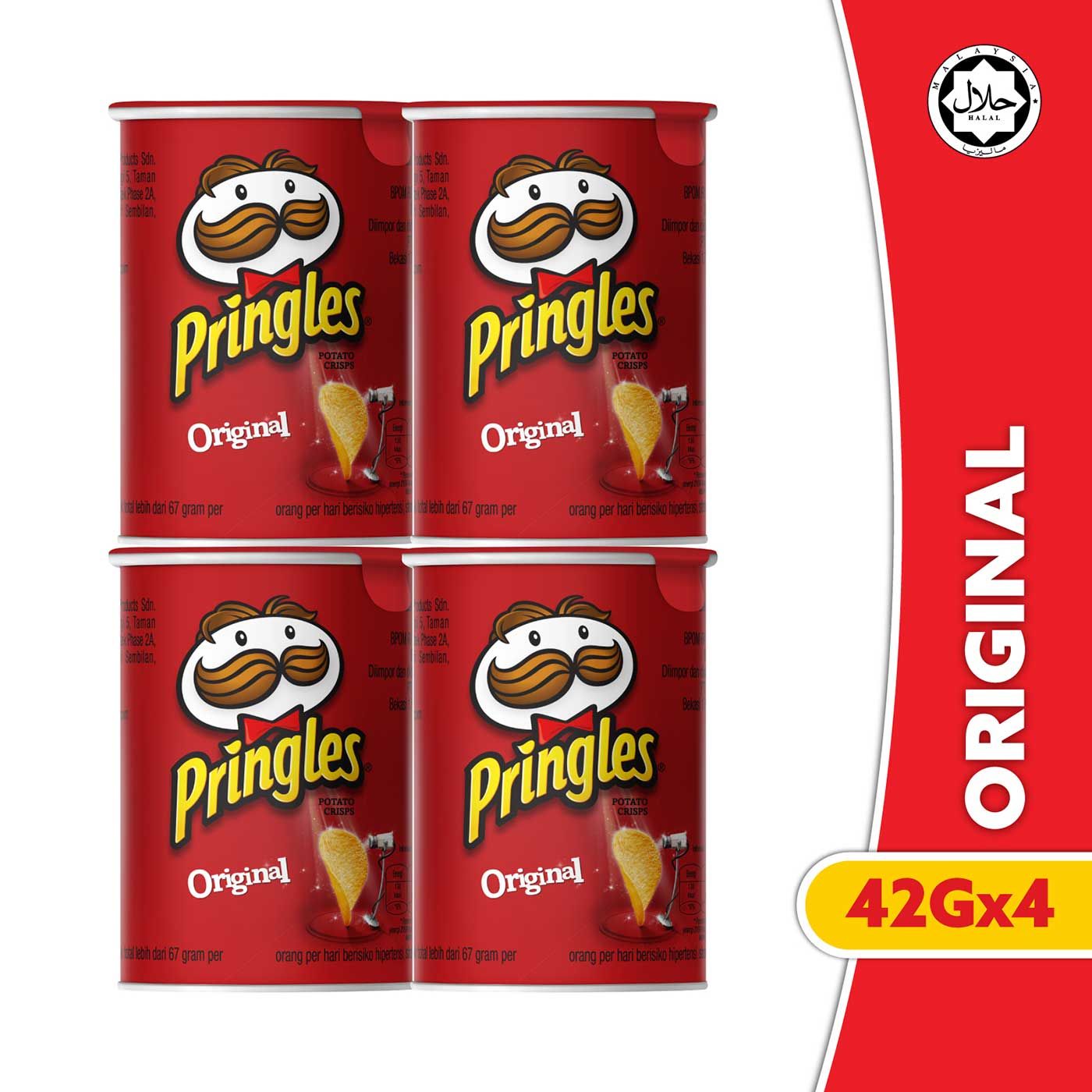 [BUNDLE 4pcs] Pringles Original 42gr - 1