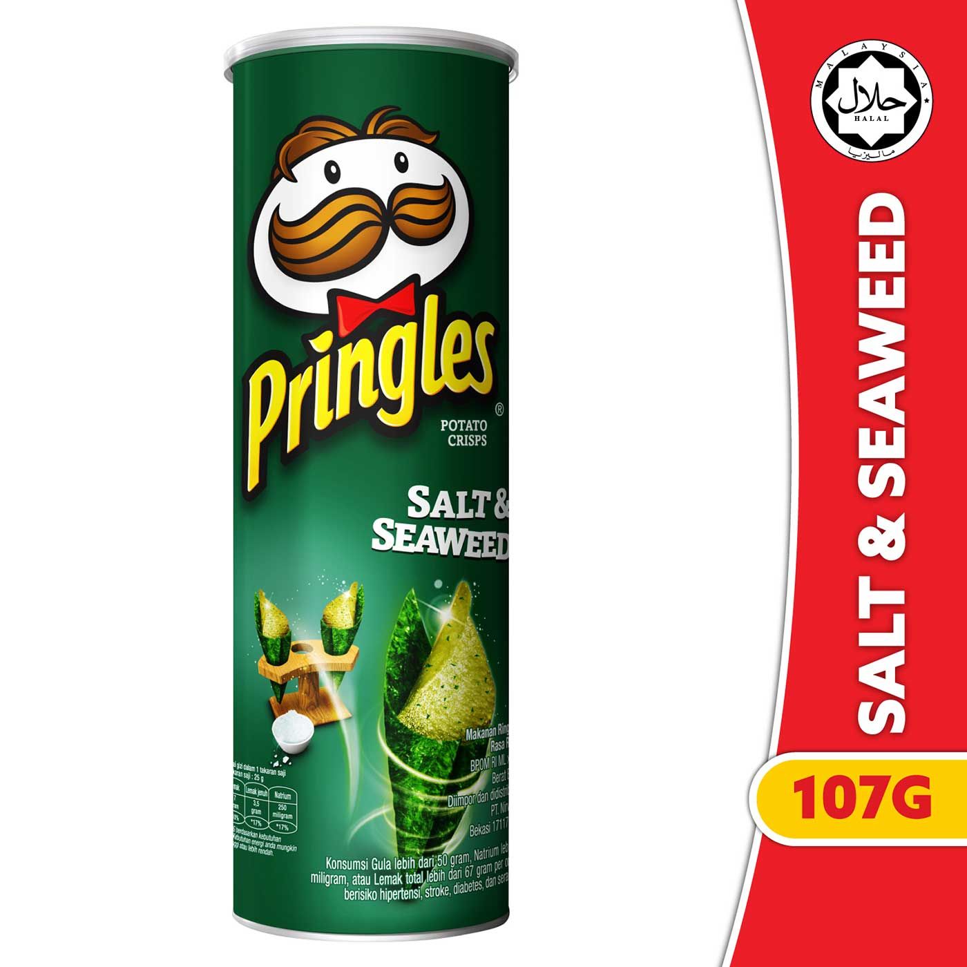 [CARTON DEALS] Pringles Salt & Seaweed 107gr (12 Pcs) - 2