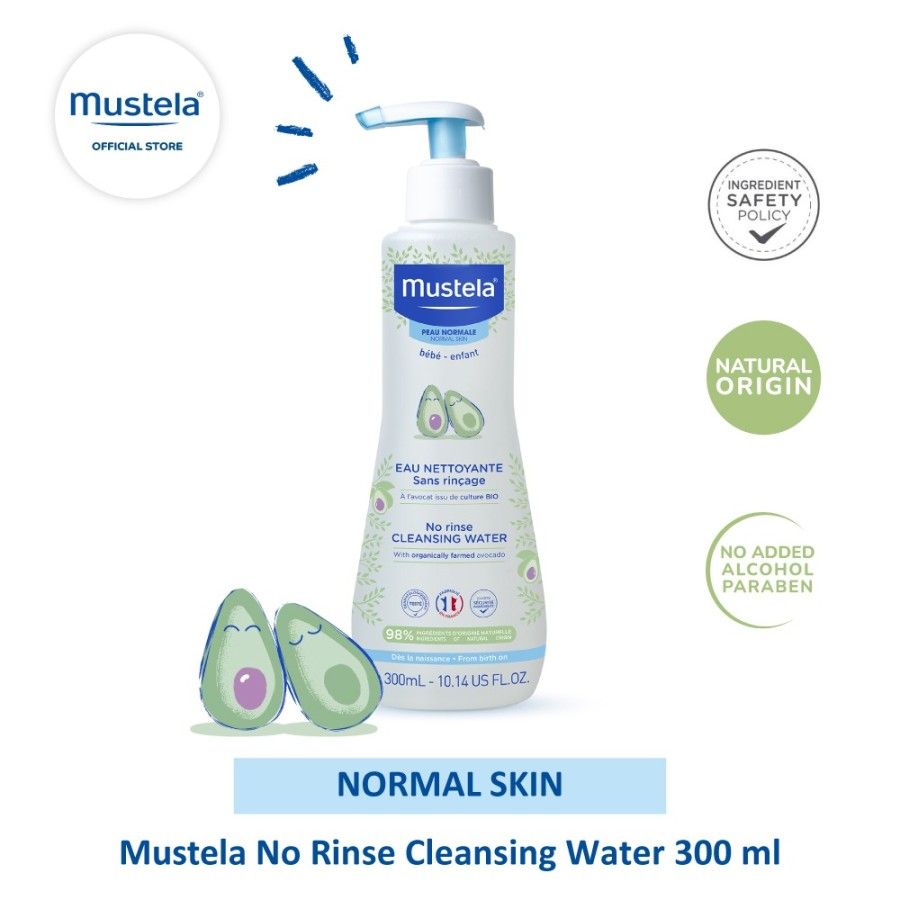 Mustela No Rinse Cleansing Water 300ml - 1
