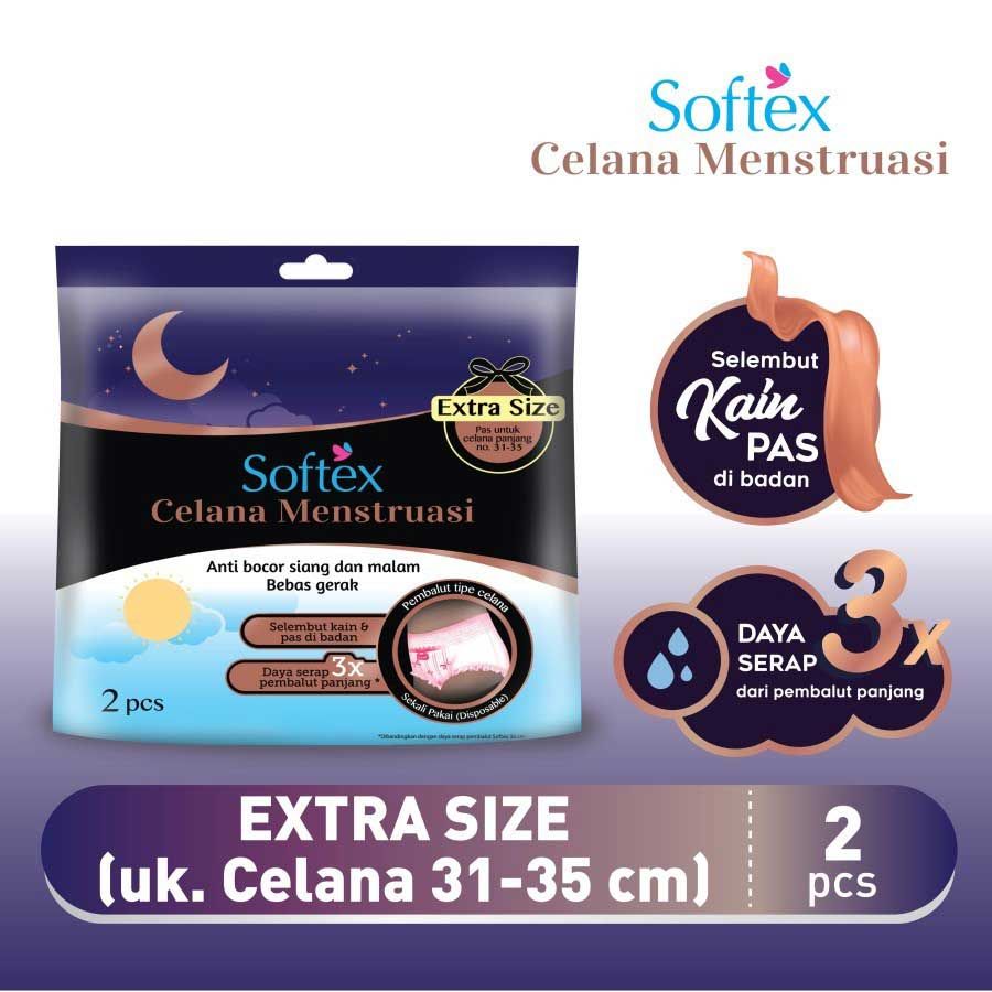 Softex Celana Menstruasi 2s - Extra Size - 1
