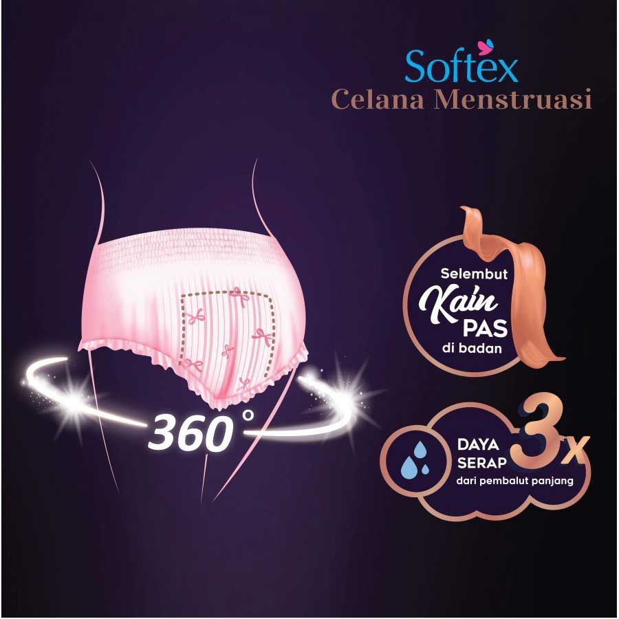 Softex Celana Menstruasi 2s - Extra Size - 2