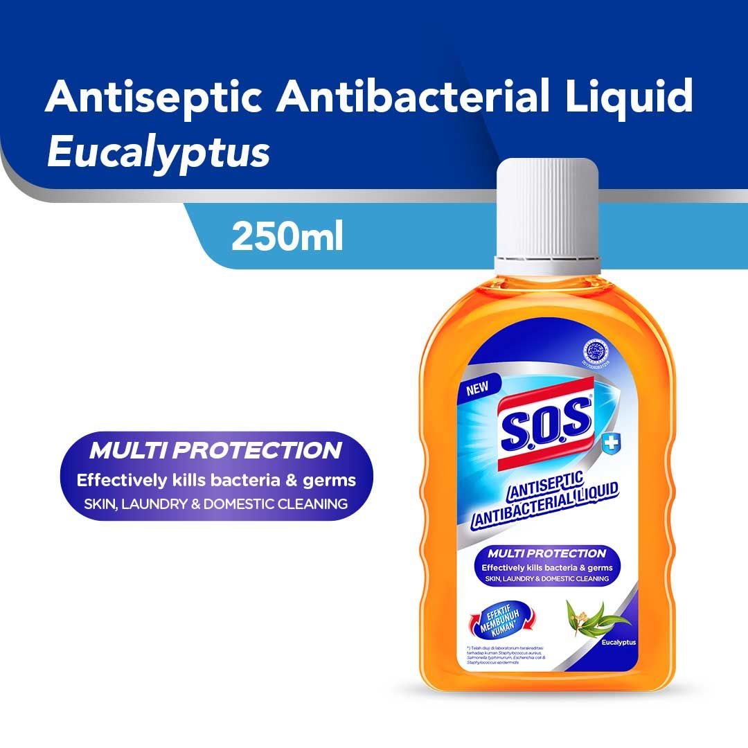 Sos Antiseptic Liquid 250 Ml - 1