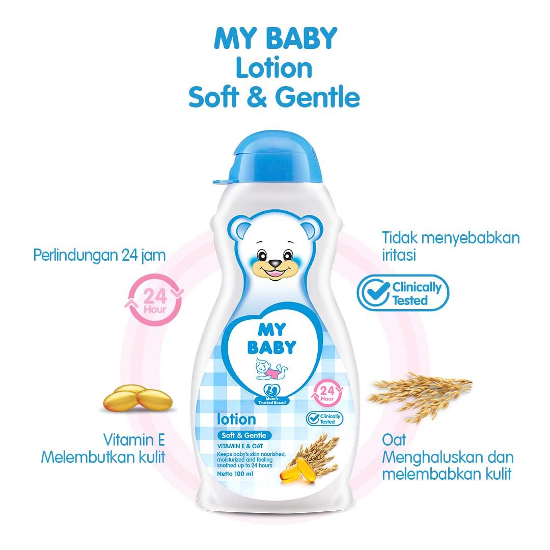 My Baby Lotion Soft & Gentle 100ml - 2