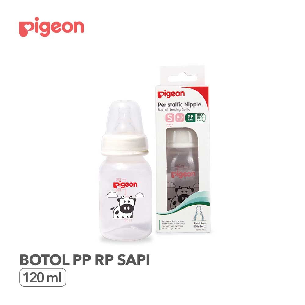 Pigeon BTL PP RP 50 ML SAPI W/ S TYPE SILICONE NIPPLE - 1