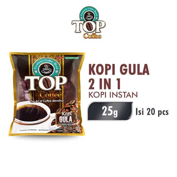 Kopi Top Gula 2 In 1 Bag 6X20X25gr - 1