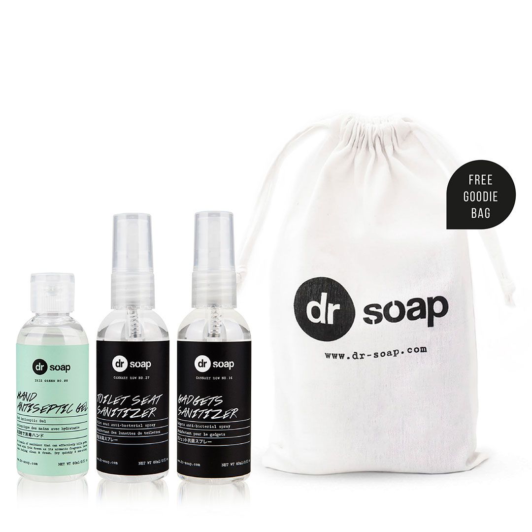 dr soap Hygiene Freak Set - Iris Green - 1