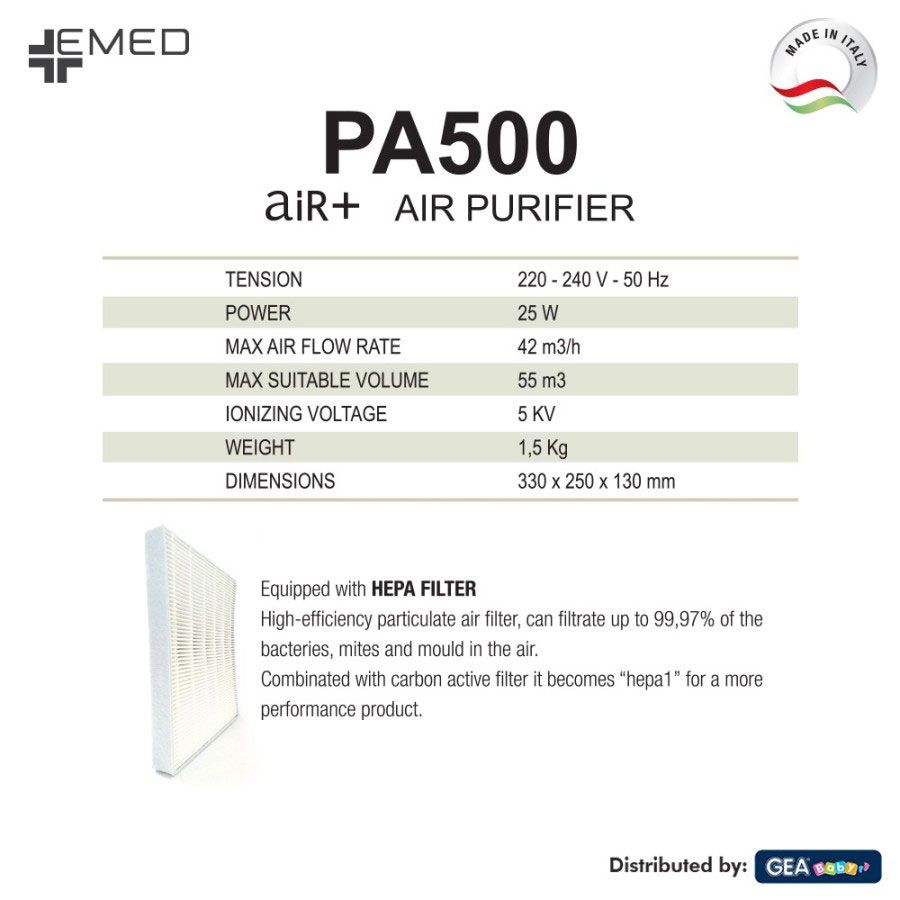 GEA Air Purifier EMED PA 500 - 2