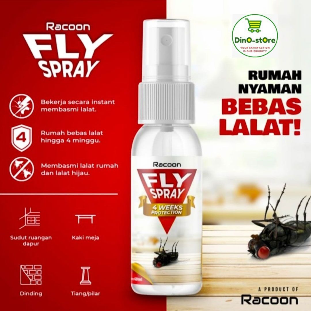 Racoon Fly Remover Obat Cairan Spray - 2
