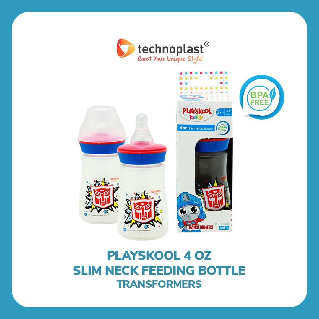 Playskool Slim Neck Feeding Bottle 125ml - Transformer - 1