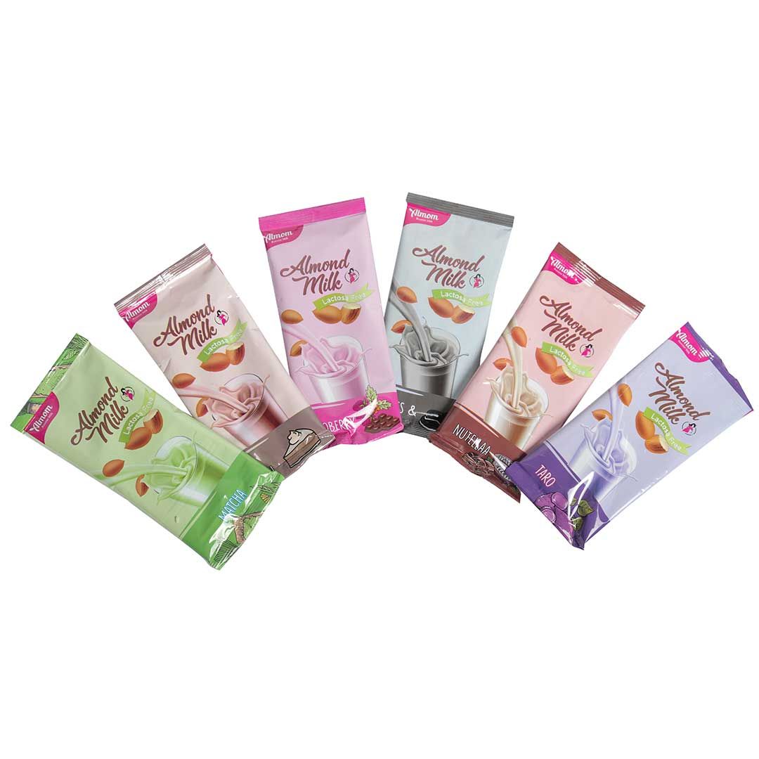 Almom Asi Booster Milk Susu Almond - Matcha - 3