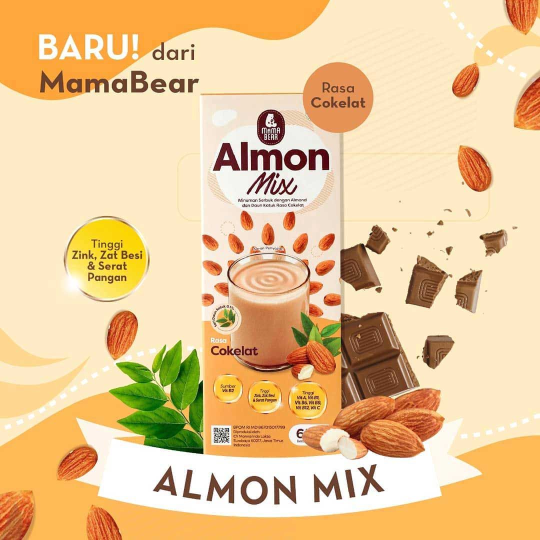 MamaBear Almon Mix - Cokelat - 1