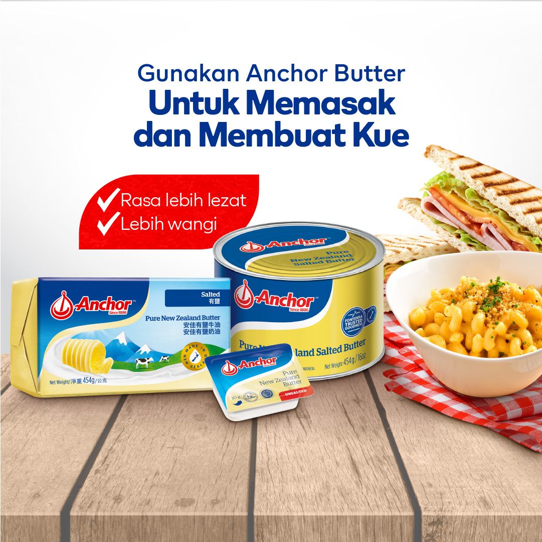 Anchor Pure New Zealand Salted Butter 454gr - 2