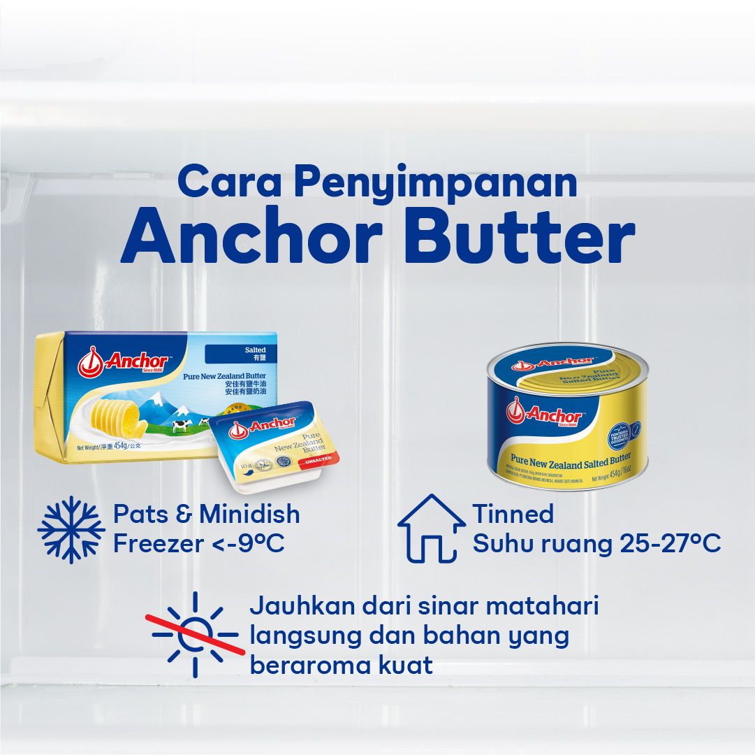 Anchor Pure New Zealand Salted Butter 454gr - 5