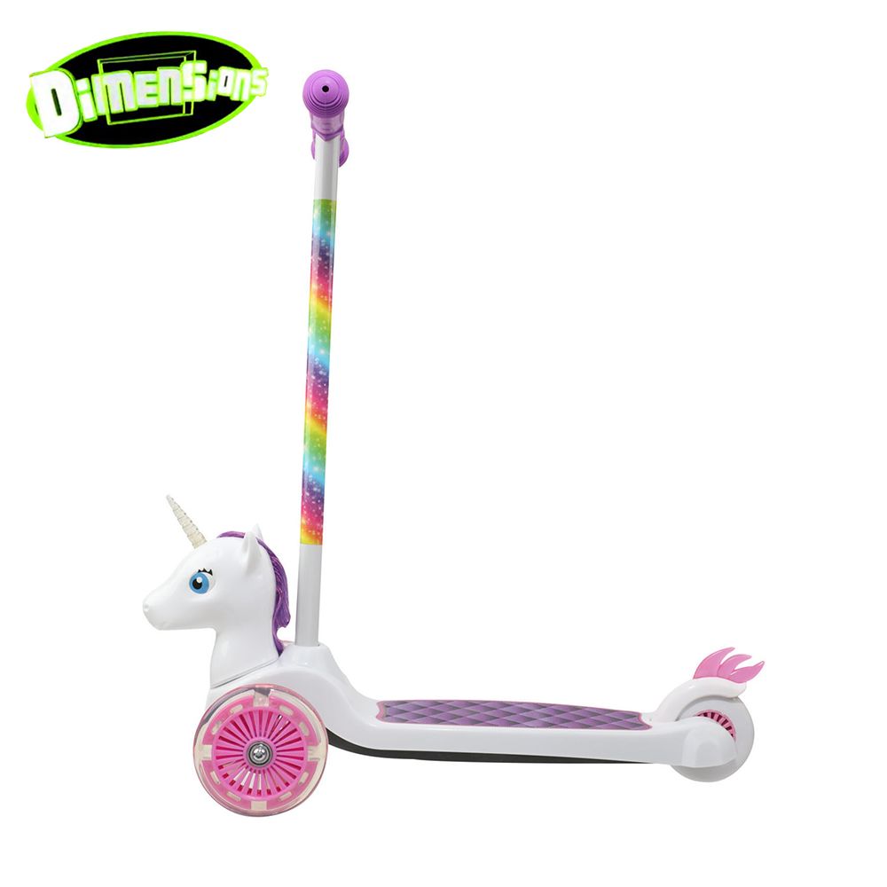 Dimensions Premium Scooter Unicorn

 - 2