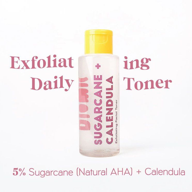 The Bath Box Bloomka Sugar Cane Calendula Exfoliating Facial Toner 100 Ml Original - 1