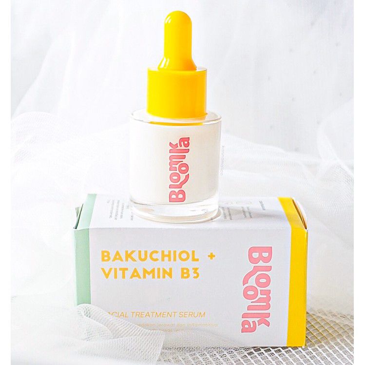 Bloomka Bakuchiol Vitamin B3 Facial Treatment Serum 20 Ml Original - 2