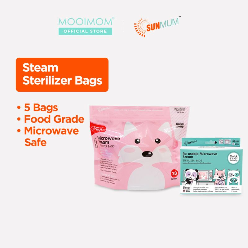 Mooimom Sunmum Reusable Microwave Steam Sterilizer Bags - 1