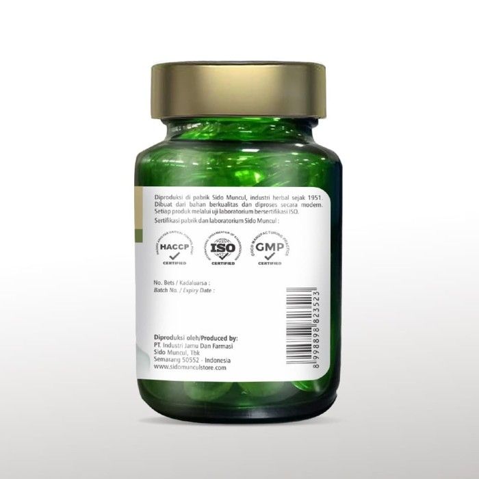 Sido Muncul Natural Vitamin E 100 Iu Soft Capsule 50 Kapsul - 3