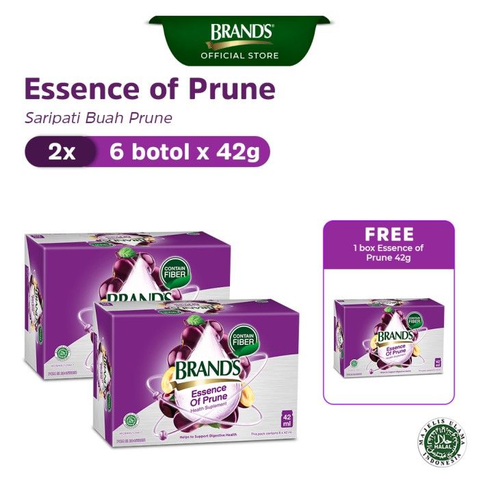 Brand's Essence Of Prune - Buy 2 Free 1 Box - 1